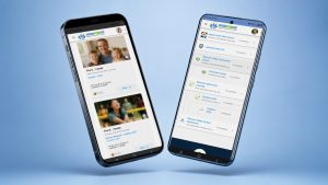 Connected with your Community always with Apple or Android